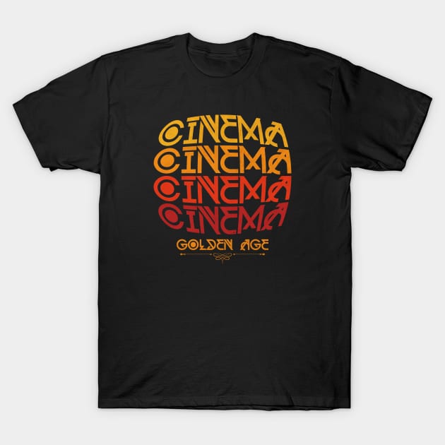 Cinema Golden Age T-Shirt by CTShirts